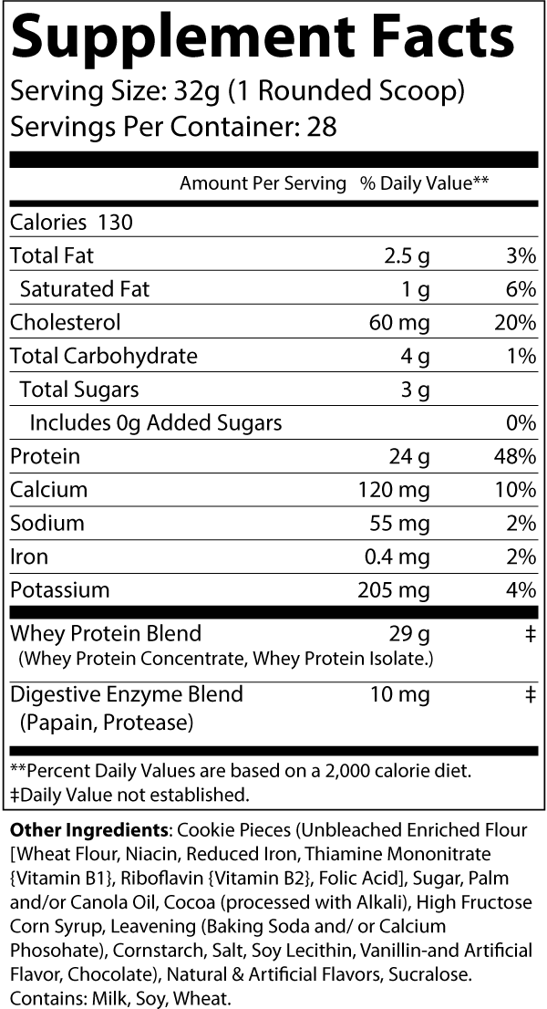 Pure Whey Cookies n Cream Protein
