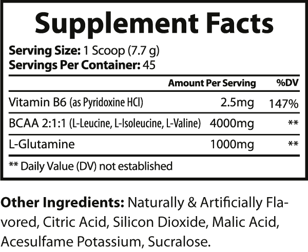 Top Notch BCAA (Fruit Punch)