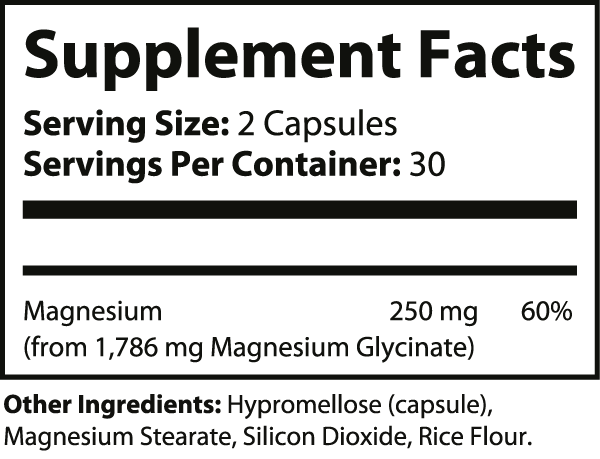 Fit4Lyfe Magnesium Glycinate